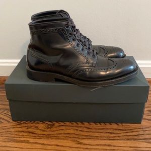 Alden Wingtip Boot - Black Shell Cordovan